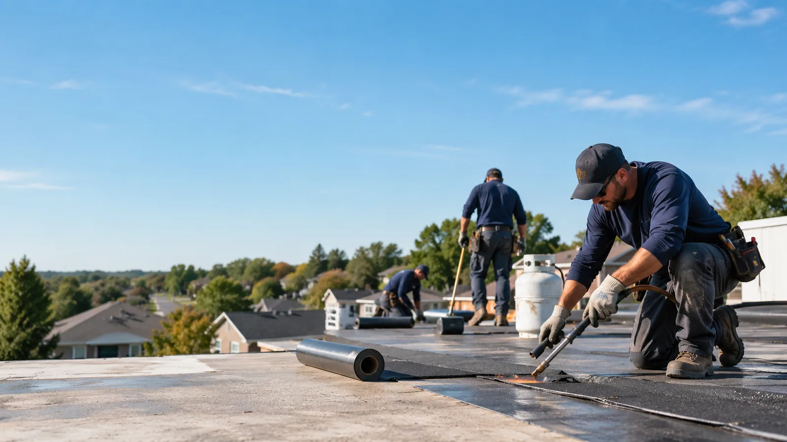 Flat Roof Leak Repair providers in Solway, MN